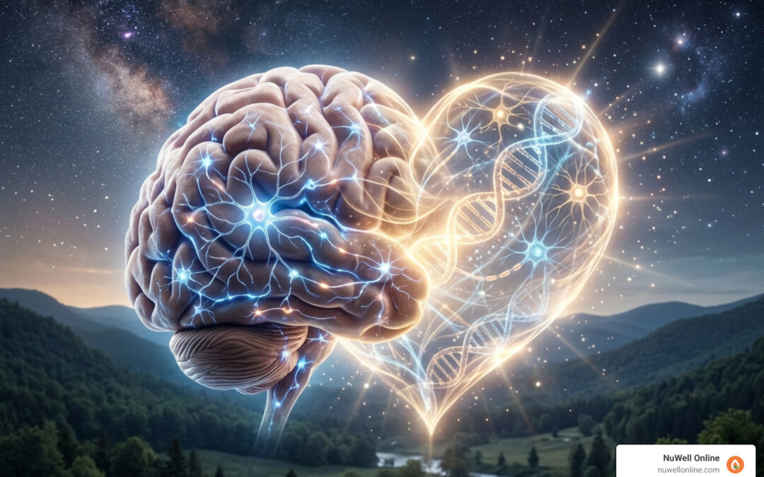 A visual representation of the brain-soul connection highlighting the integration of faith and science - biblical counseling